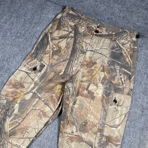 Outside Edge Pants Mens‎ Medium Camo Cargo Hunting Realtree Multi Pocket Outdoor